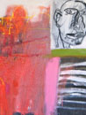 Man with Green and Red
